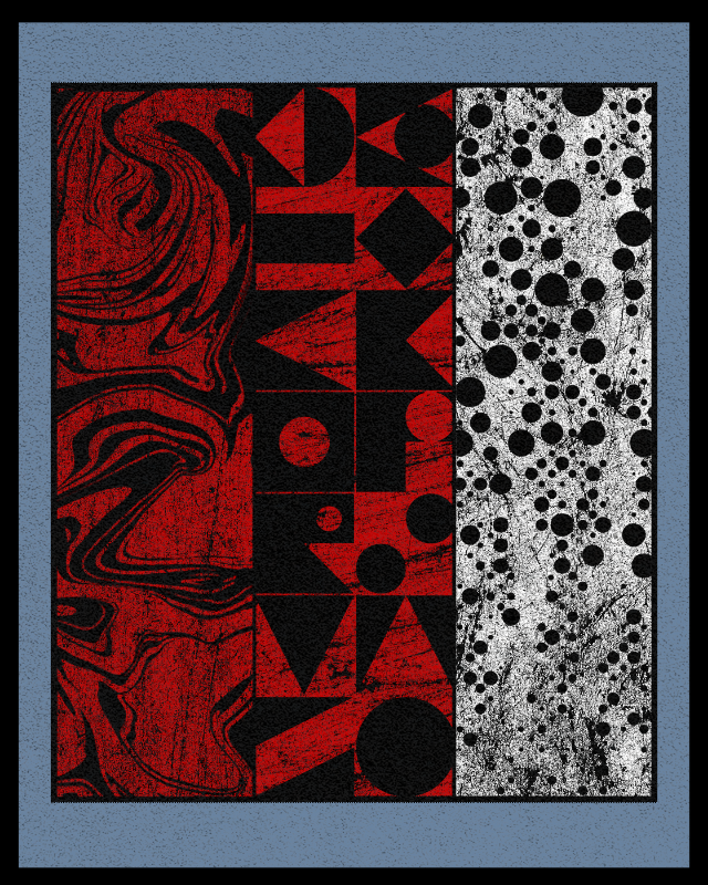 pattern art #red #41 static token preview