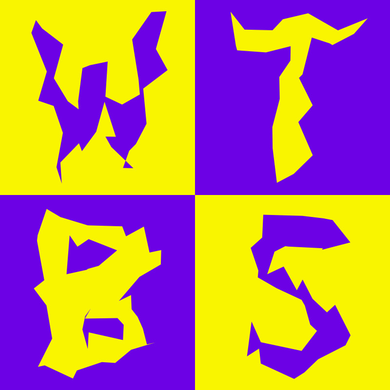 Waiting To Be Signed Logo with Wobbles #65 static NFT preview
