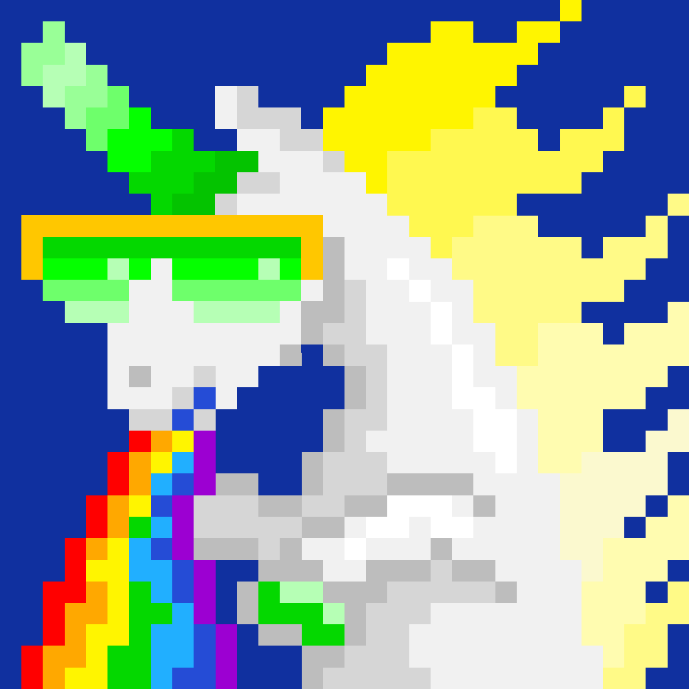 Unicorn #5505 static NFT preview