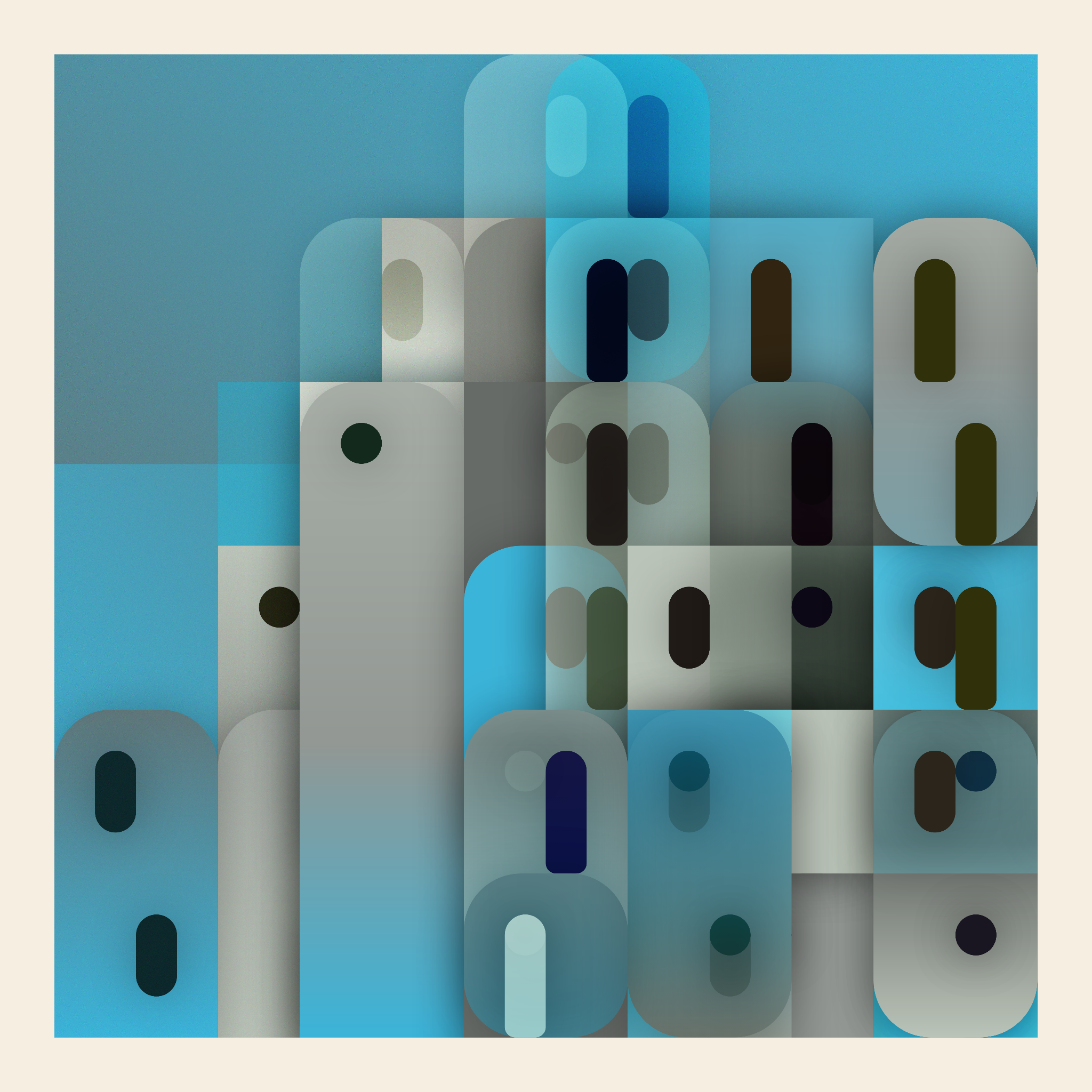 Modular City #201 static NFT preview