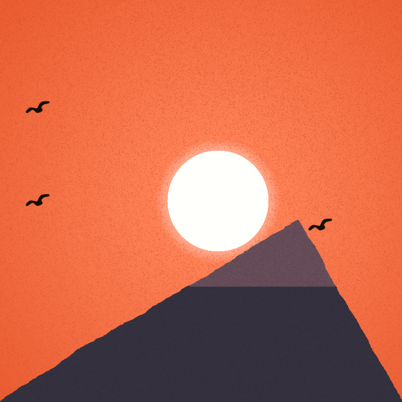 Sunset Serenity #110 static NFT preview