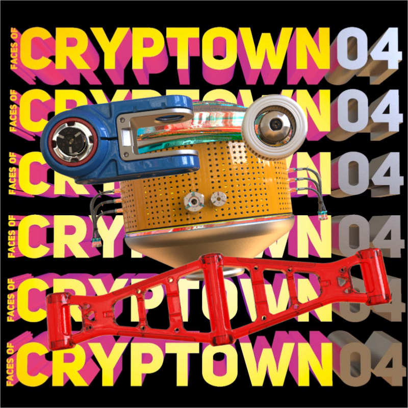 FacesOfCryptown vol.04 #55 static token preview
