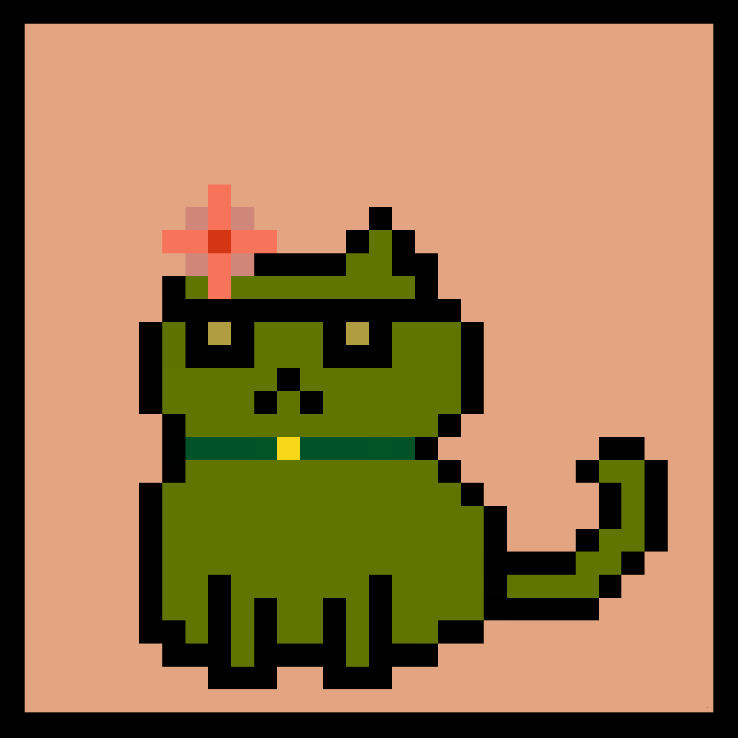 Lazy Kitties #205 static token preview