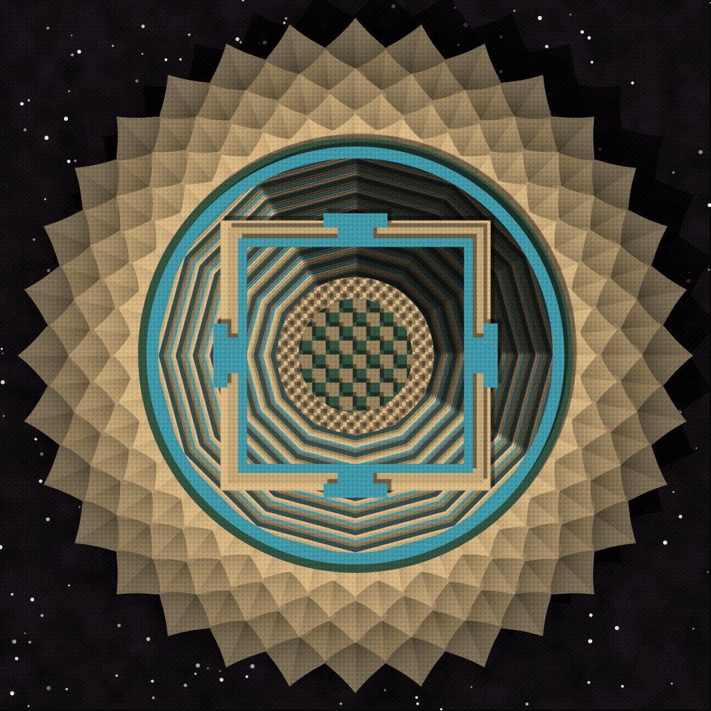 Paper Mandala #200 static token preview