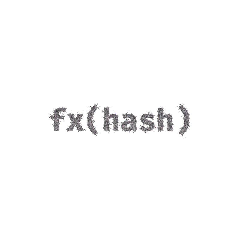 FXHASH Generative Logo #867 static NFT preview