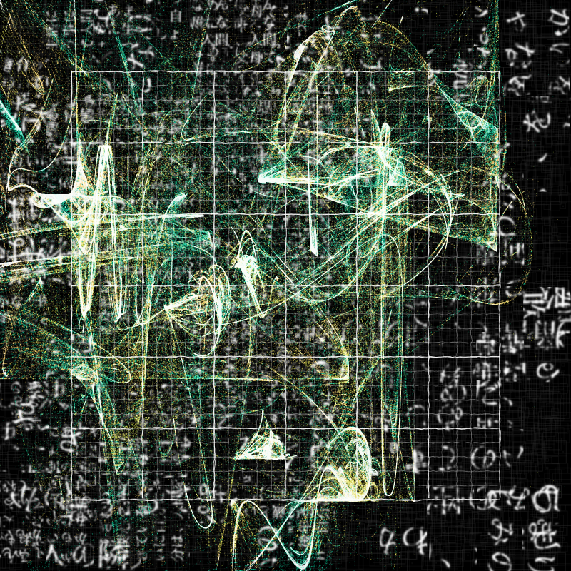Fractal in the words #481 static NFT preview