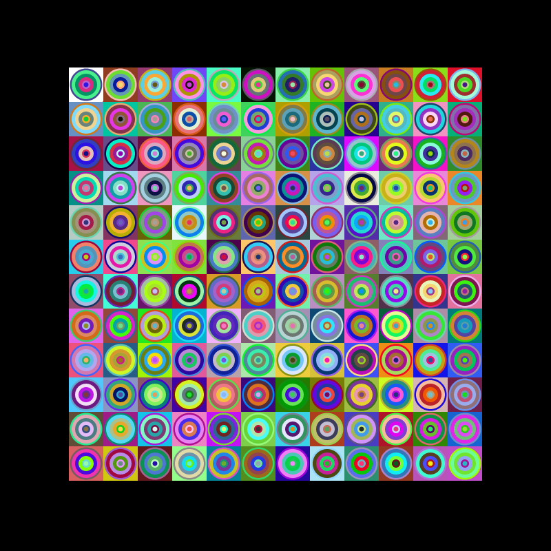 Bulls Eye #78 static token preview
