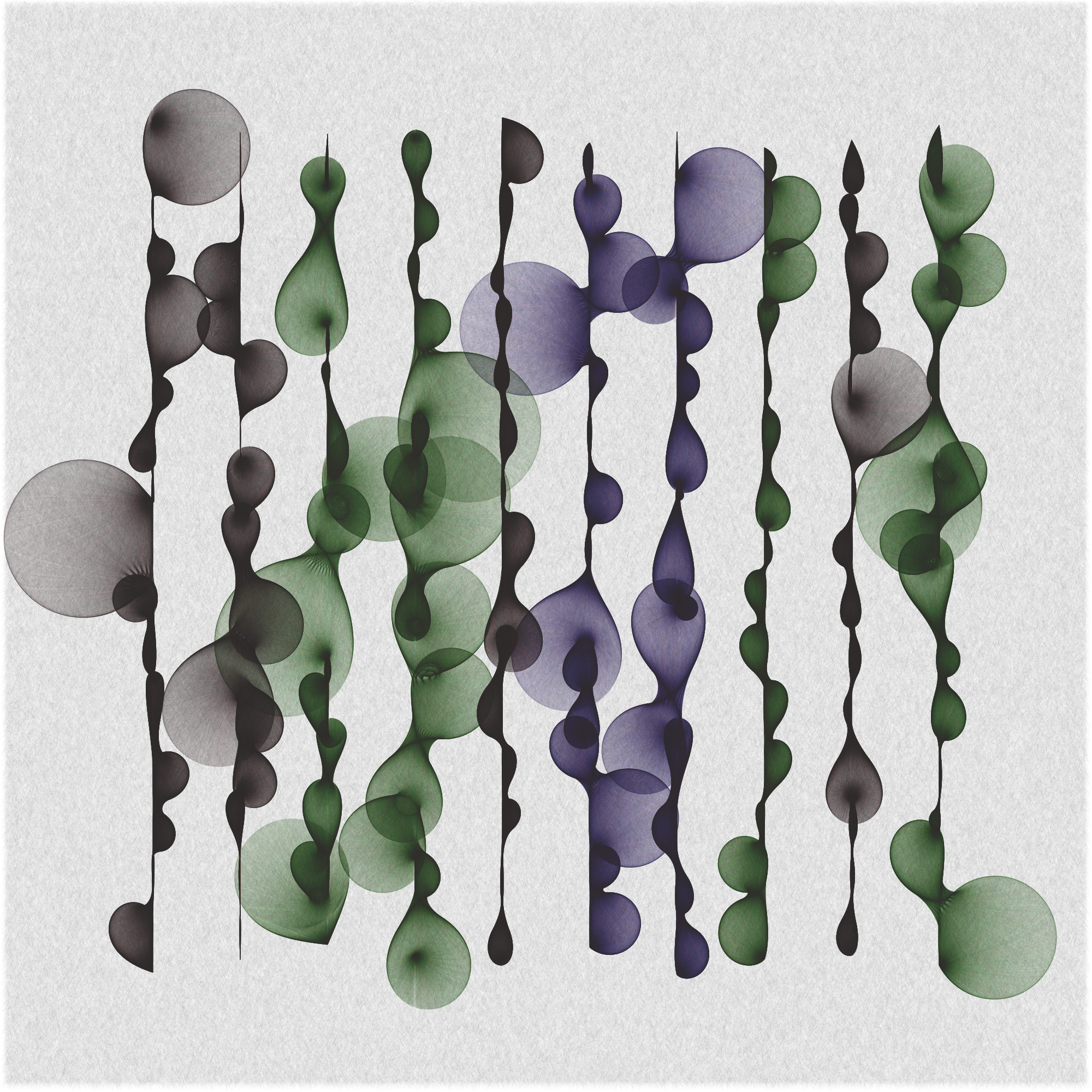 QuadTubes - Abstract Variations #251 static NFT preview