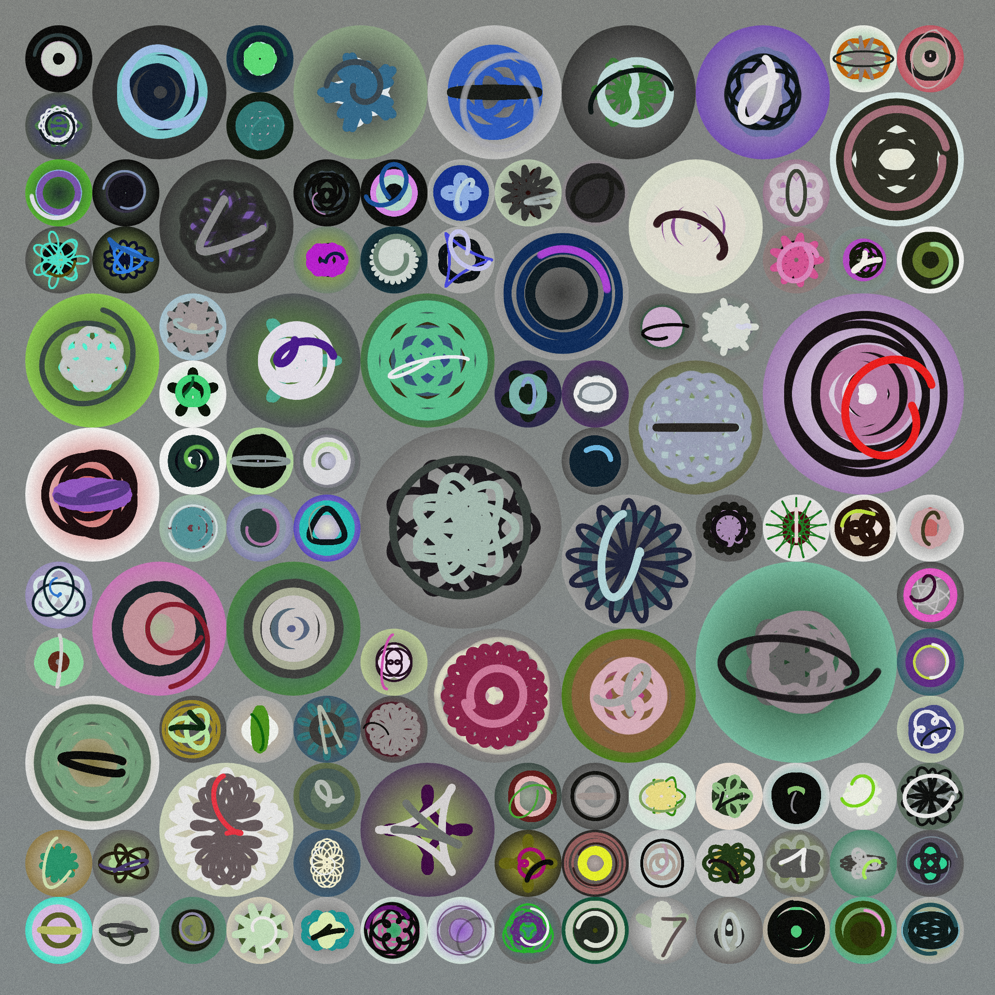 Spirography #10 static token preview