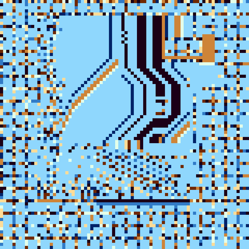 Mosaic #417 static NFT preview