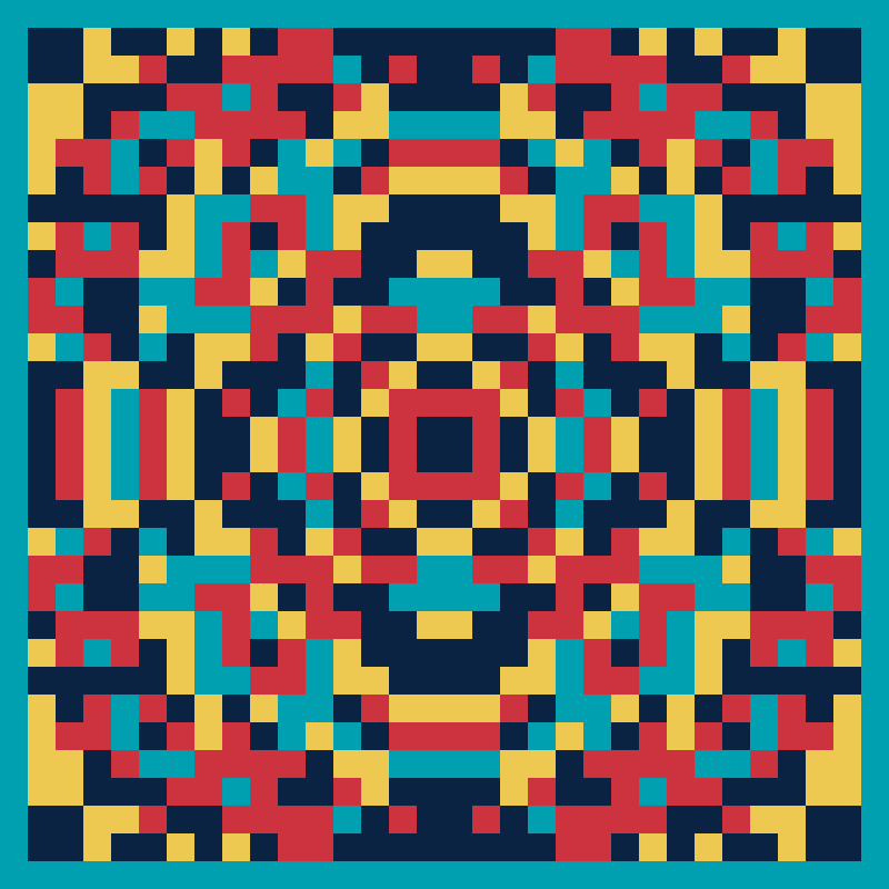 Pixel Mandala #71 static NFT preview