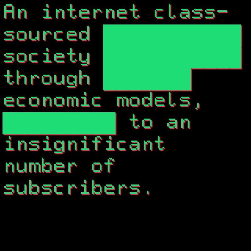 AI Sentences on Digital Art #47 static NFT preview