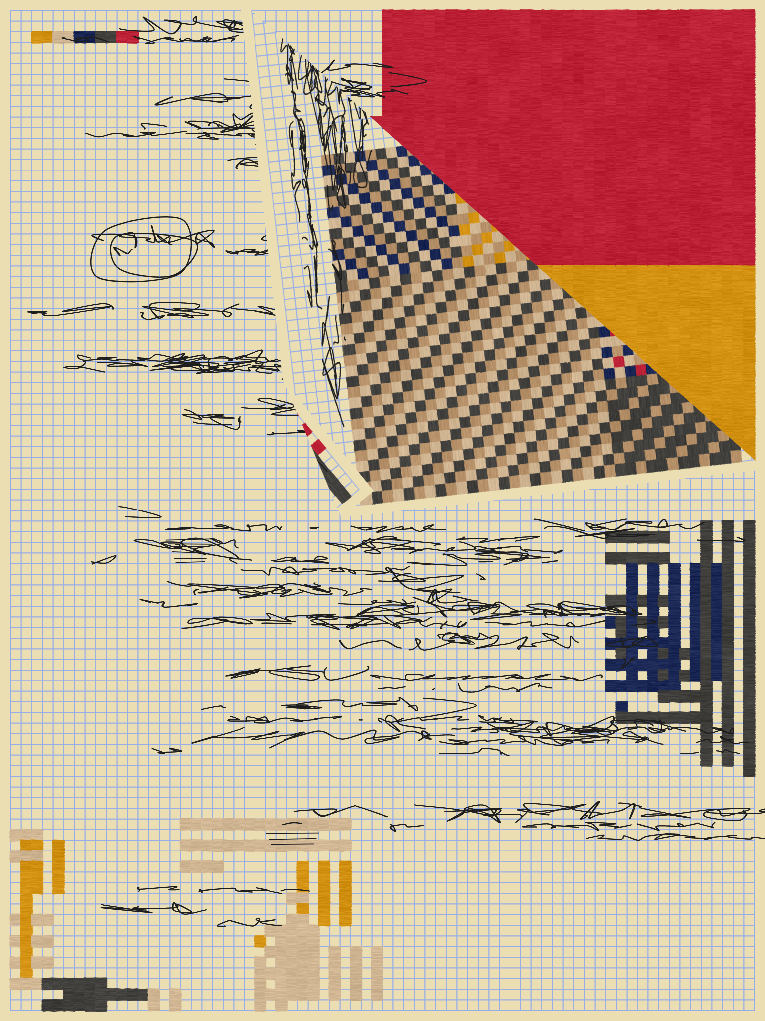 All Fold: Sketch #171 static NFT preview