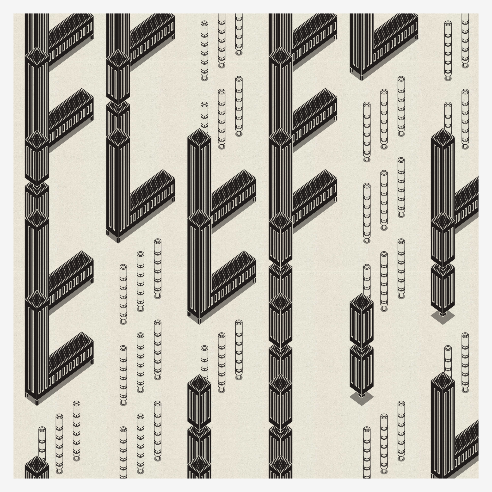 Bauhausstadt #30 static NFT preview
