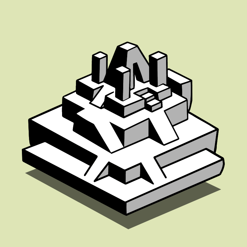 LOST TEMPLE #166 static NFT preview