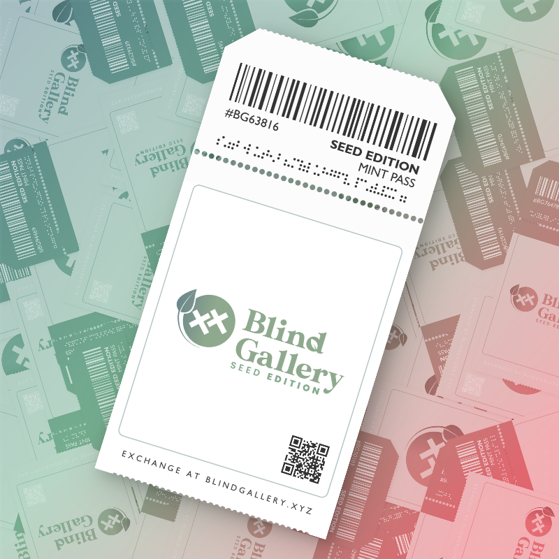 Blind Gallery Mint Pass (Seed Edition) #8 static token preview