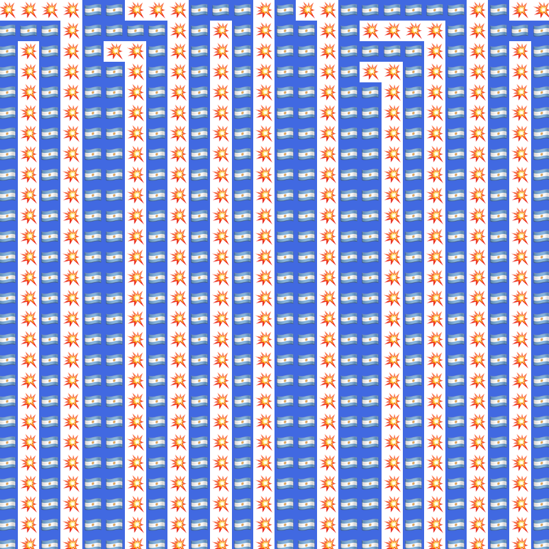 Elementary Cellular Emoji Automata #124 static token preview