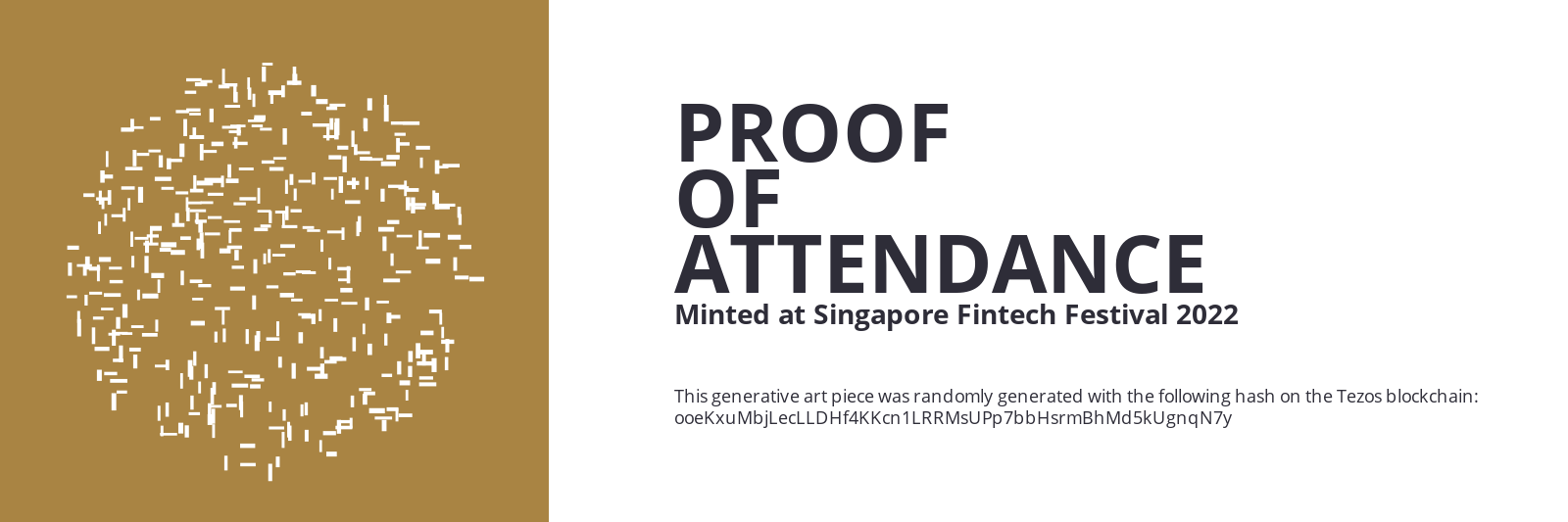 SFF2022 Proof of Attendance Token #1266 static token preview