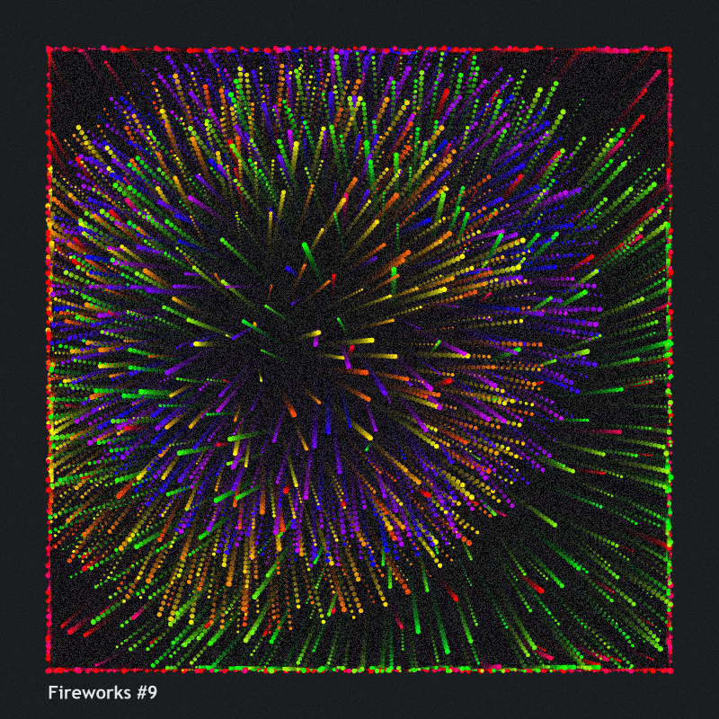 Fireworks #9 static token preview