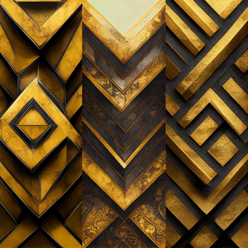 AI Gold #55 static token preview