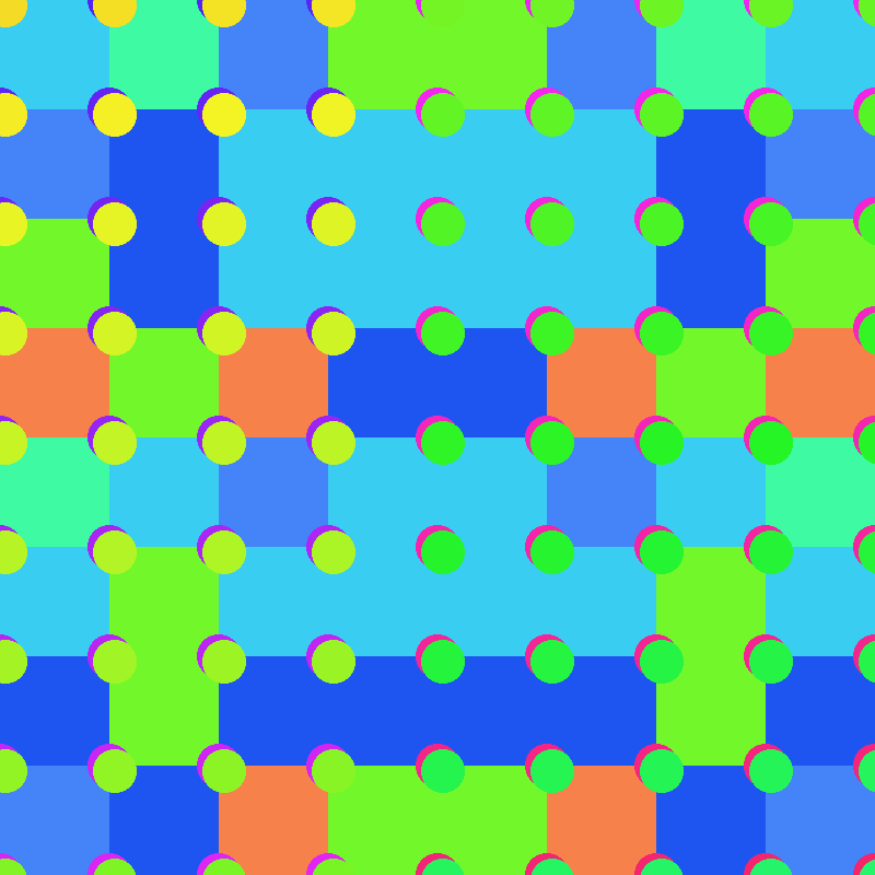 Squares and dots #43 static token preview