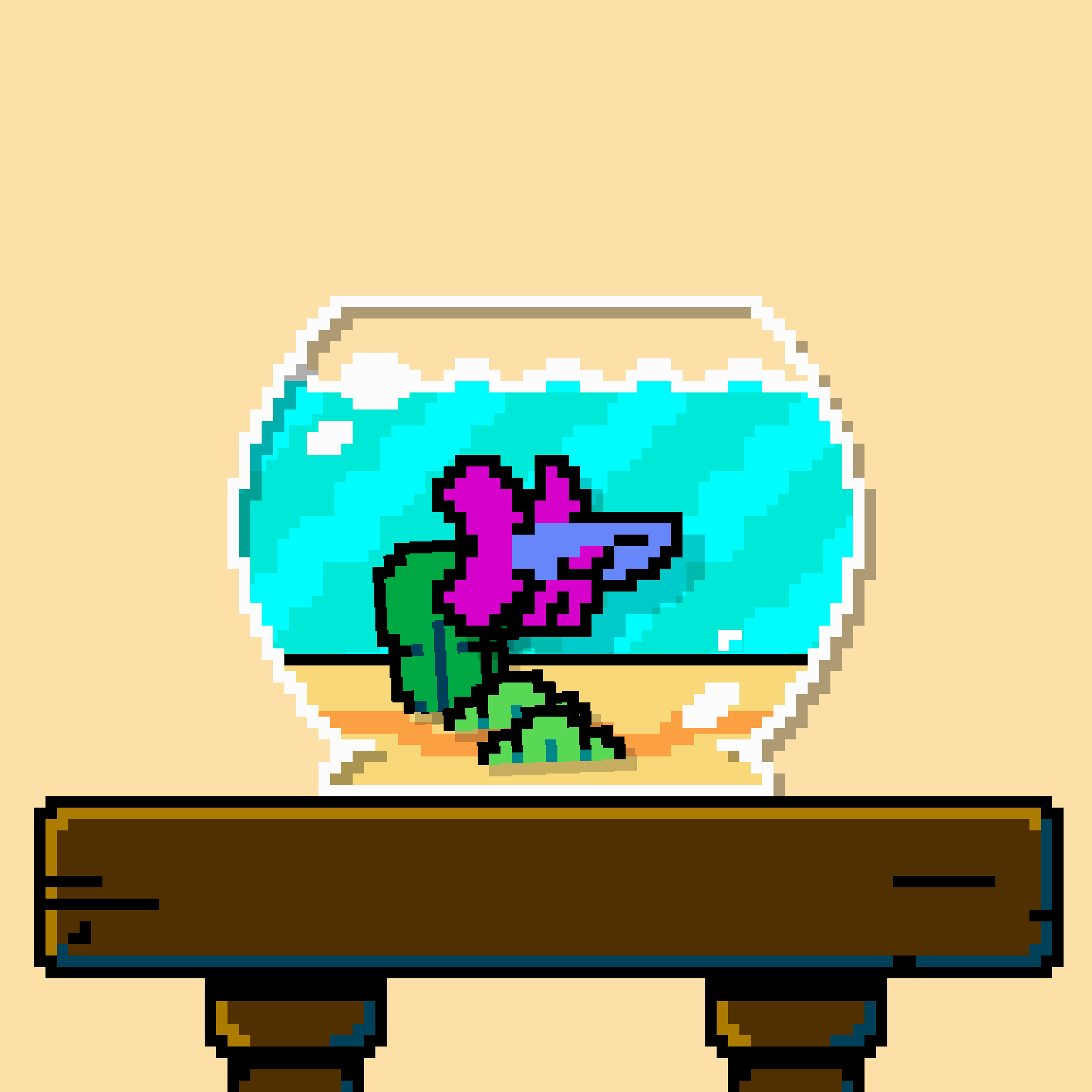 betta fish #619 static NFT preview