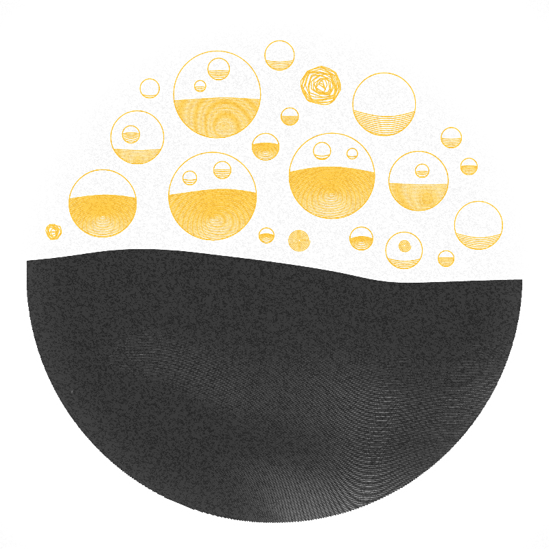 Plottable Mountain Moons #410 static NFT preview