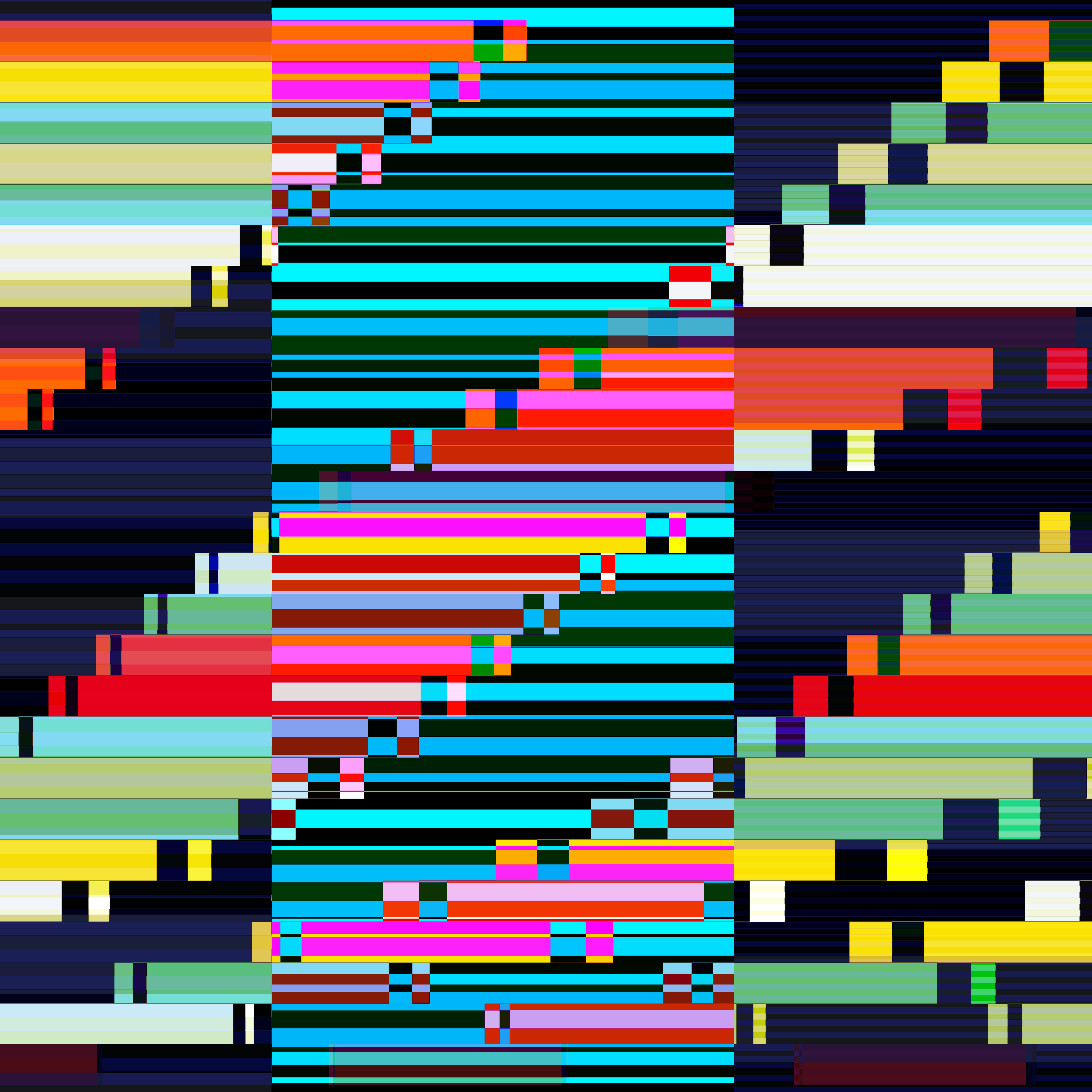 Glitchometry Stripes #38 static token preview