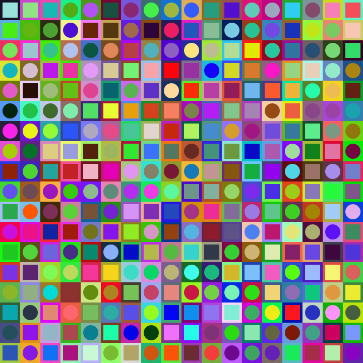 Square Dot Composition #501 static NFT preview