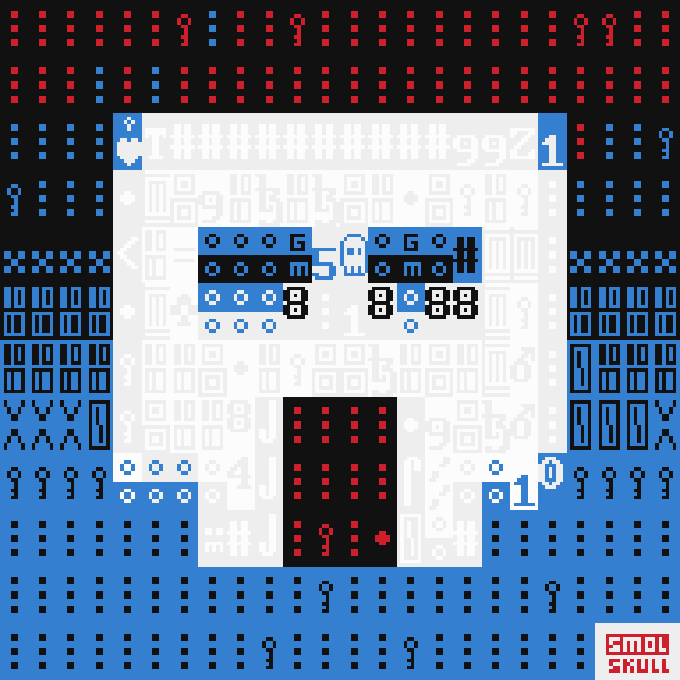 ASCII-SMOLSKULL #262 static token preview