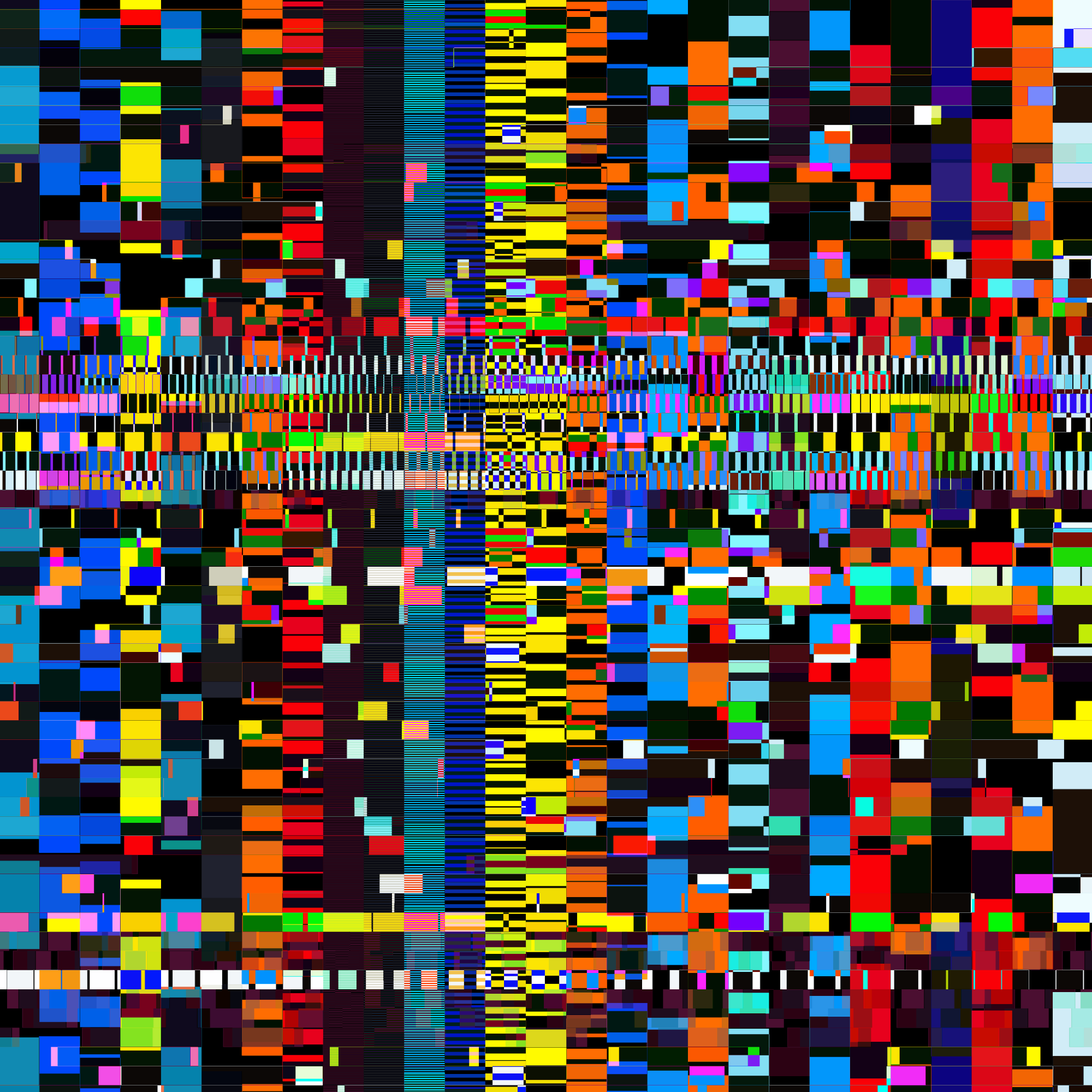 Glitchometry Stripes #82 static NFT preview