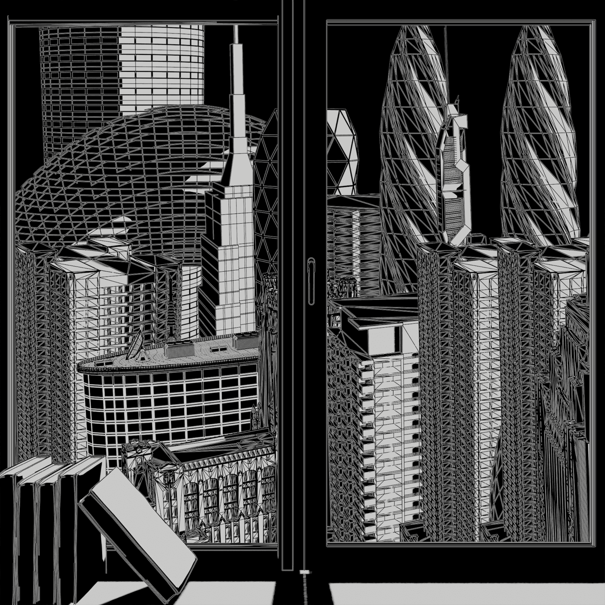 City View #42 static NFT preview