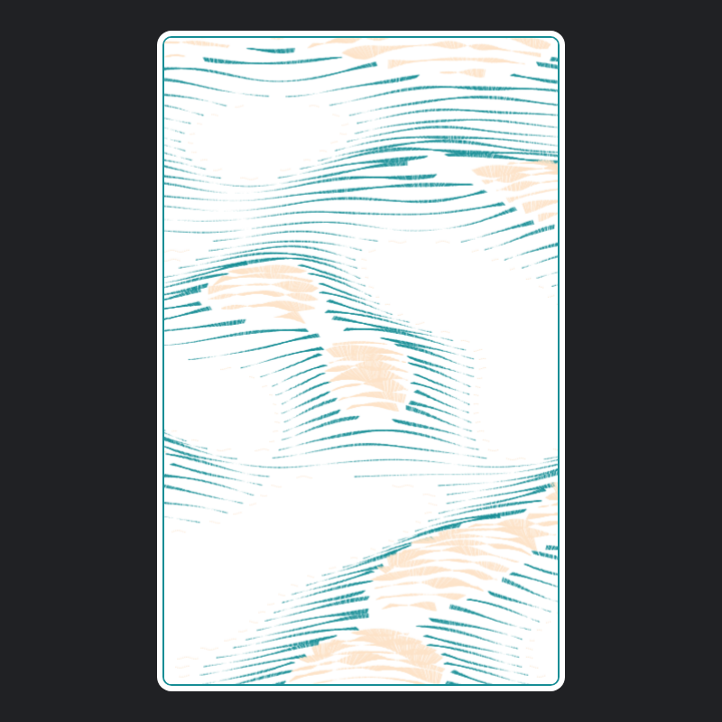 Topographic Playing Card #99 static NFT preview