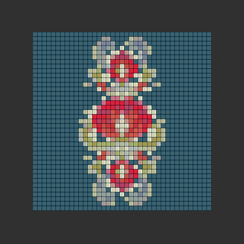 Rosemaling I #176 static token preview