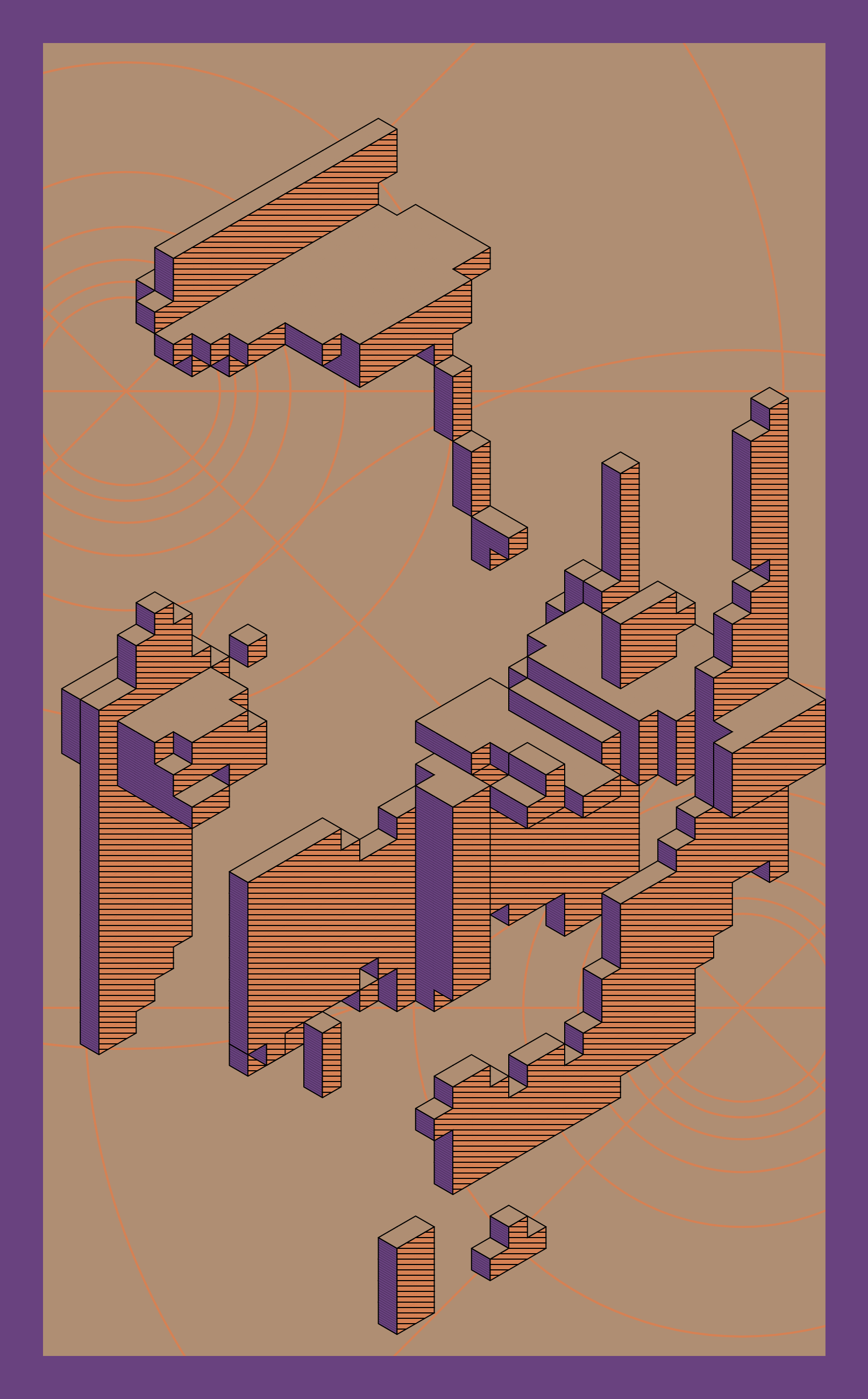 Corroding Cubes #17 static token preview