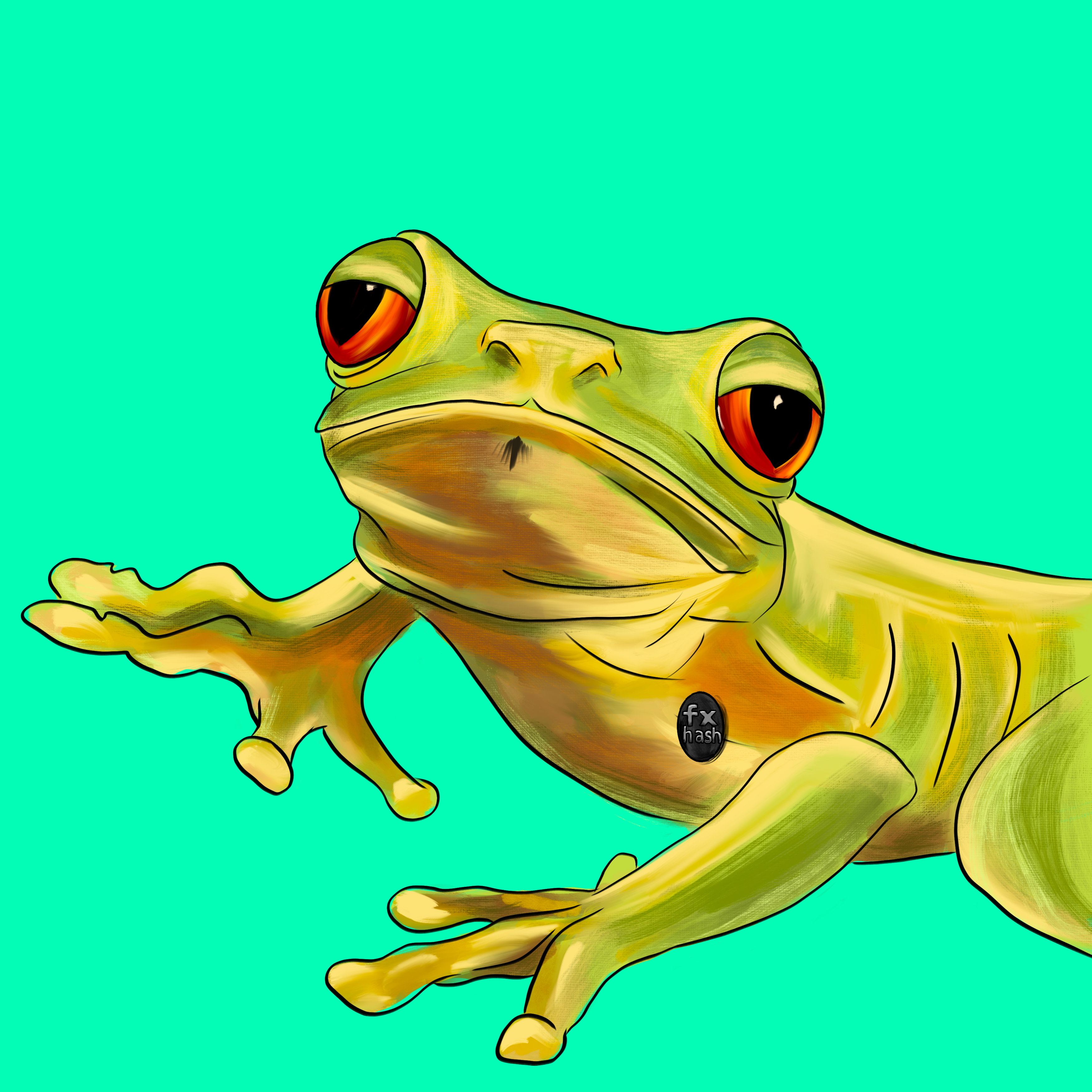 fxFrog #54 static token preview