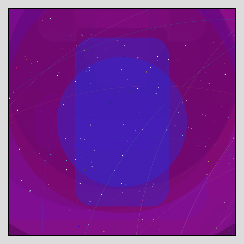 Color Field Starry B #54 static token preview