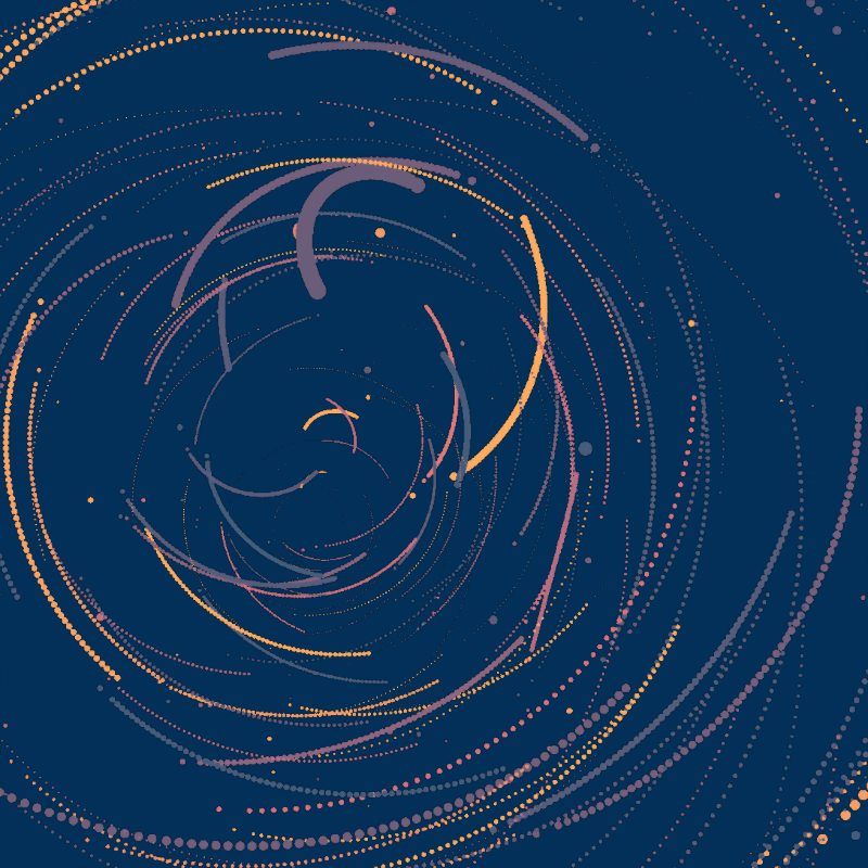 Chaotic Orbits #52 static NFT preview