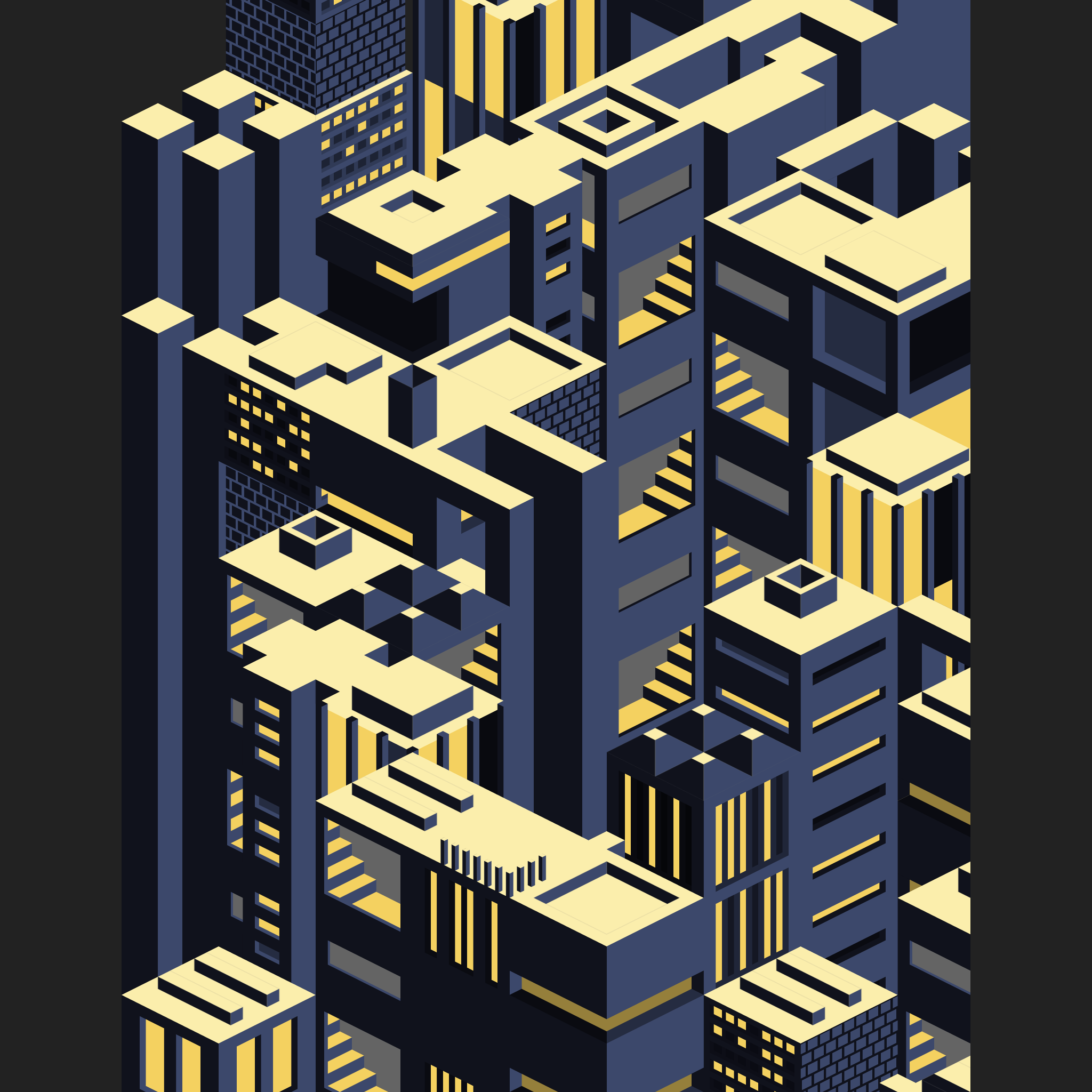 HexaCity #43 static NFT preview