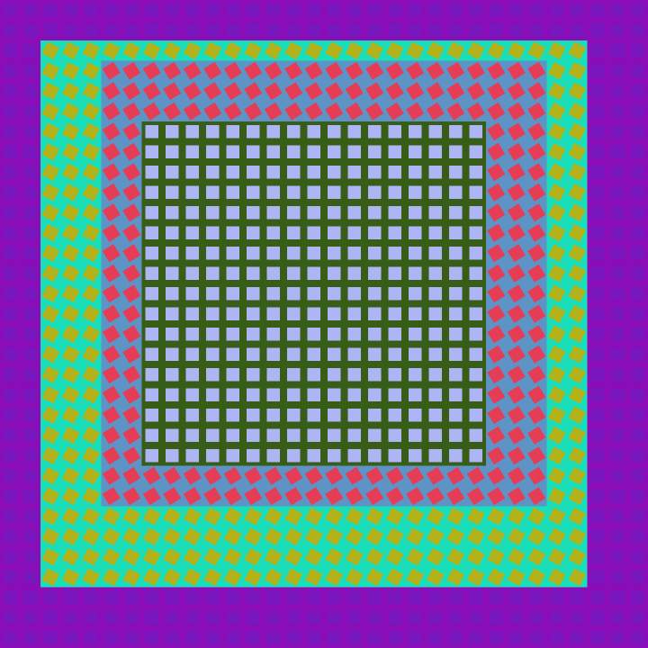 Square Planets #327 static NFT preview