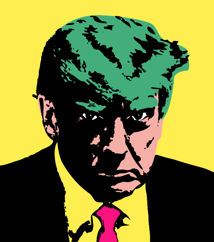 Donald Trump #308 static NFT preview
