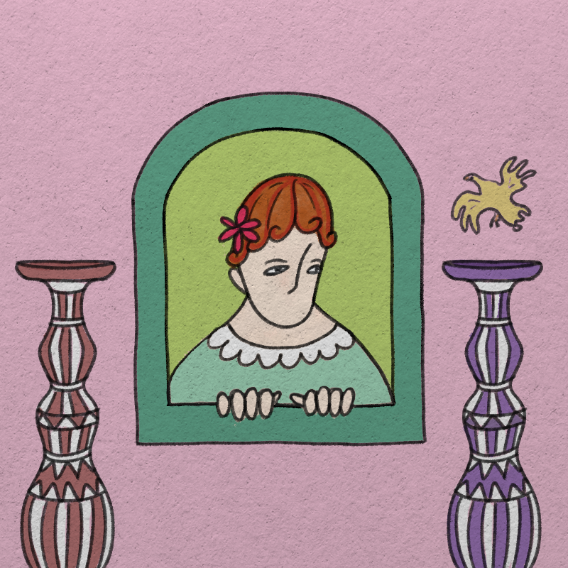The Dreamer By The Window #15 static token preview