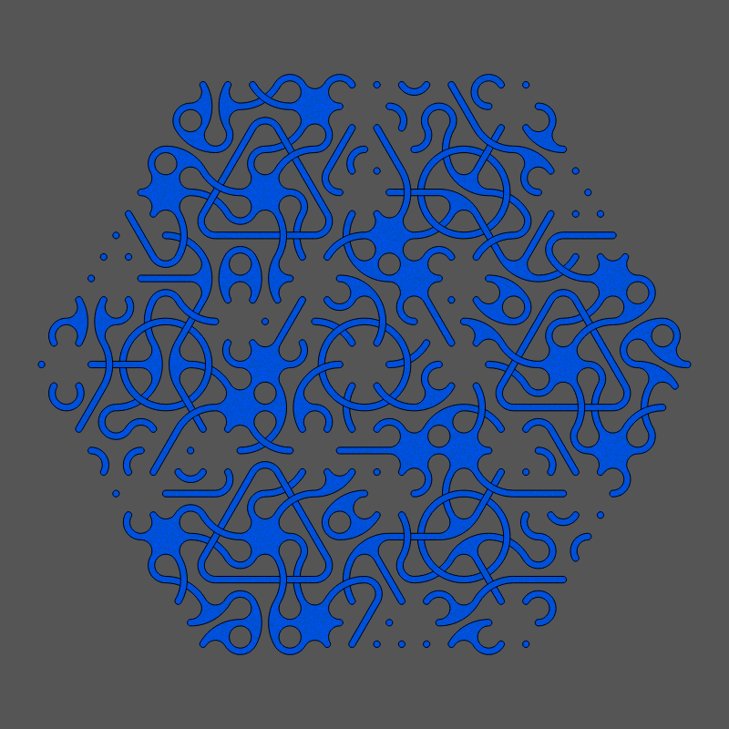 Threefold Symmetry - Dark Variations #275 static token preview
