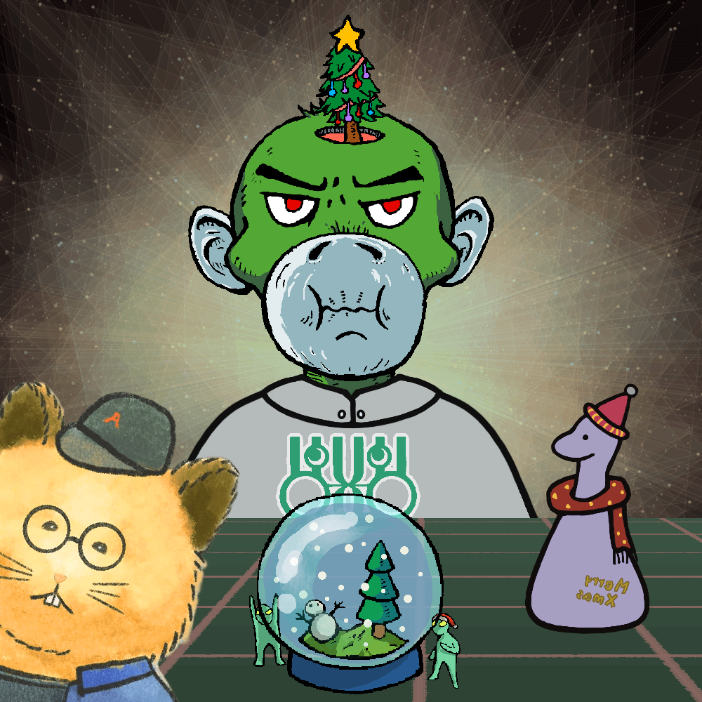 FAT Christmas #118 static token preview