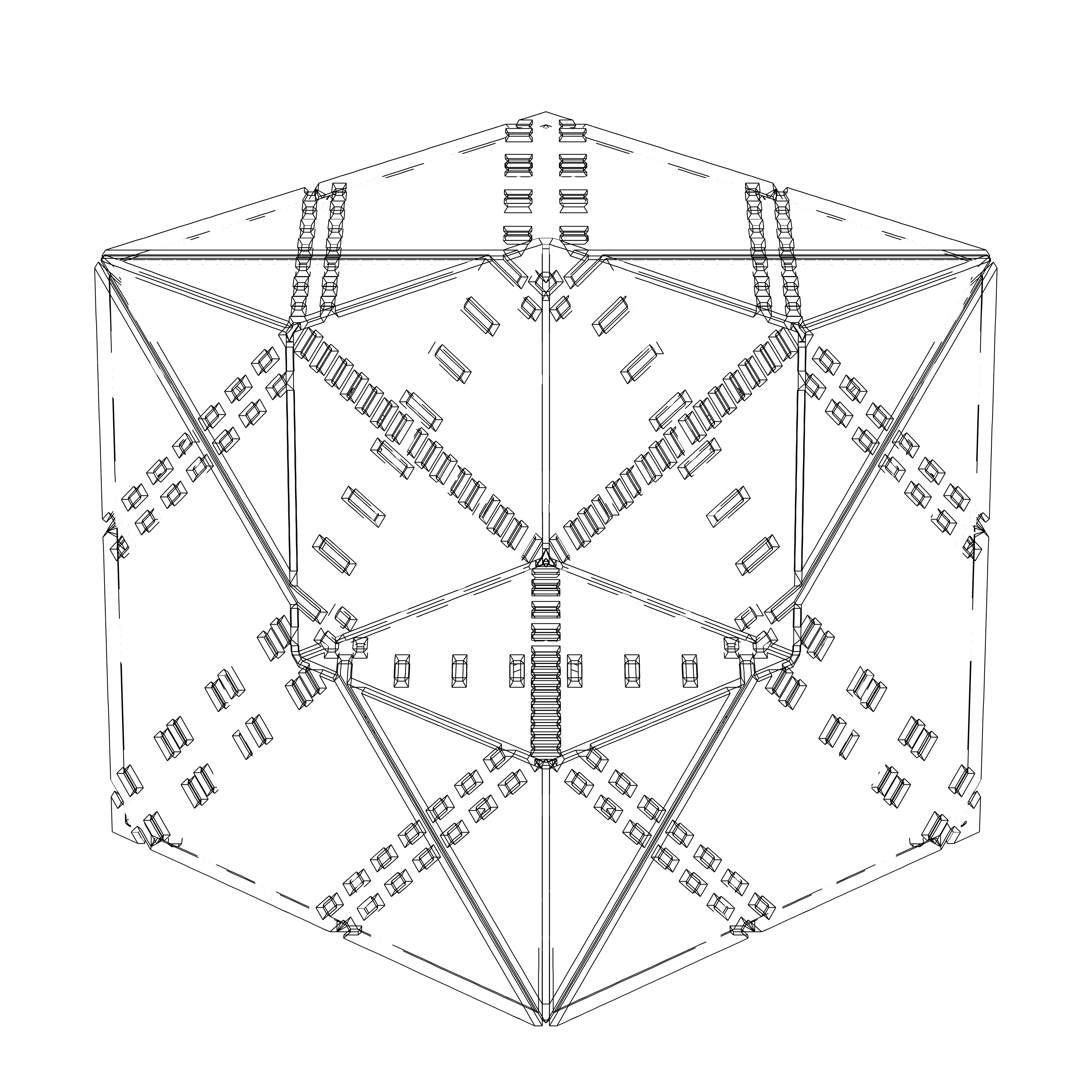 LL21 Alien Art Cube #20 static token preview