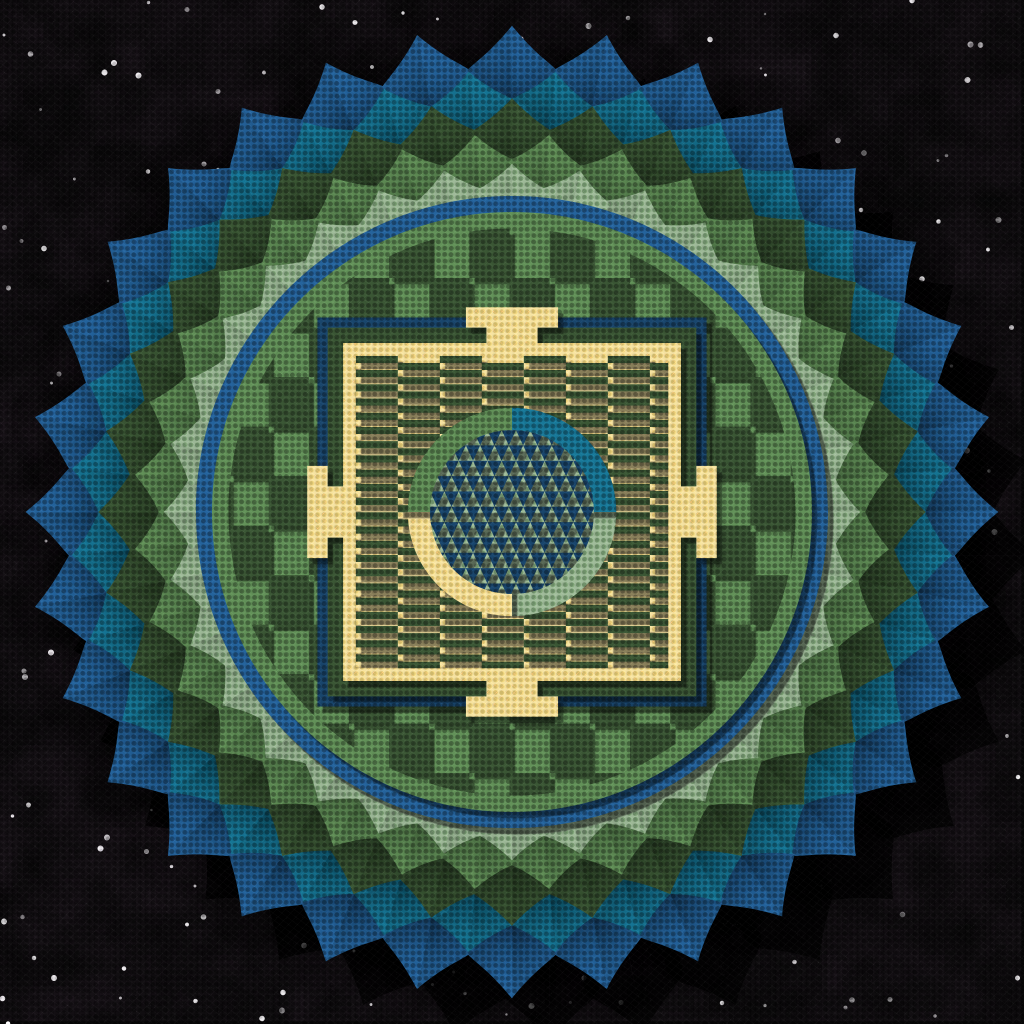 Paper Mandala #159 static token preview
