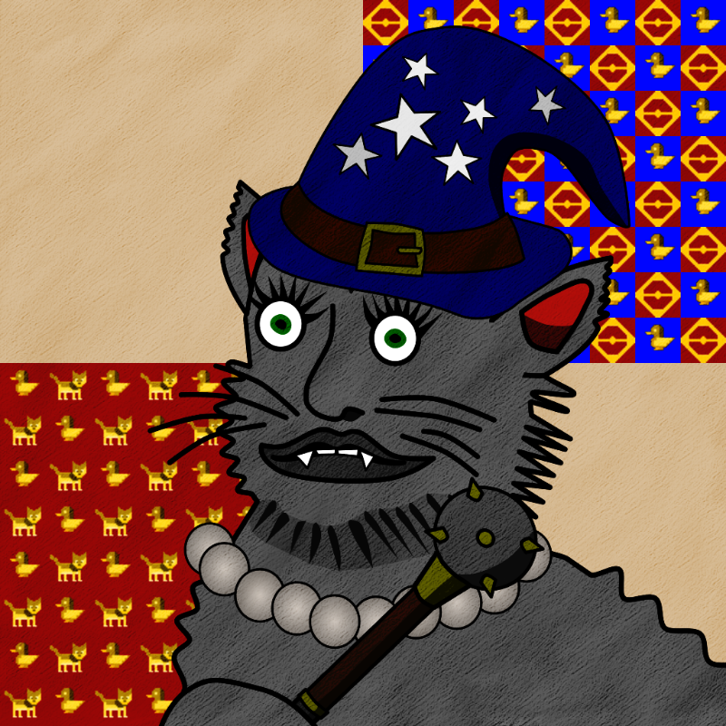 Famous Medieval Cat #125 static token preview