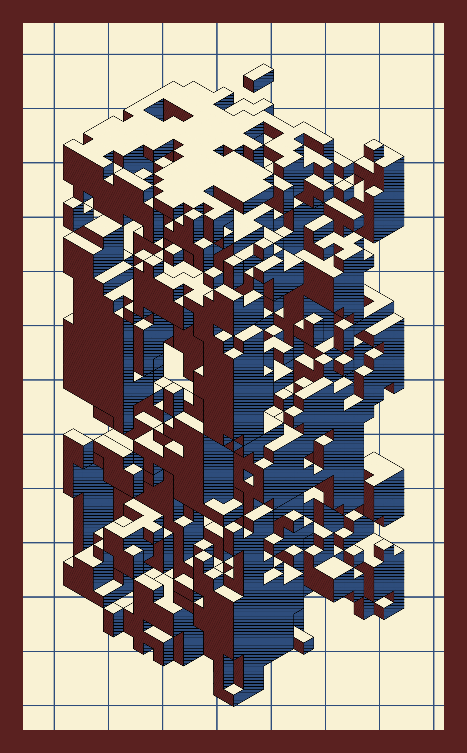 Corroding Cubes #74 static token preview