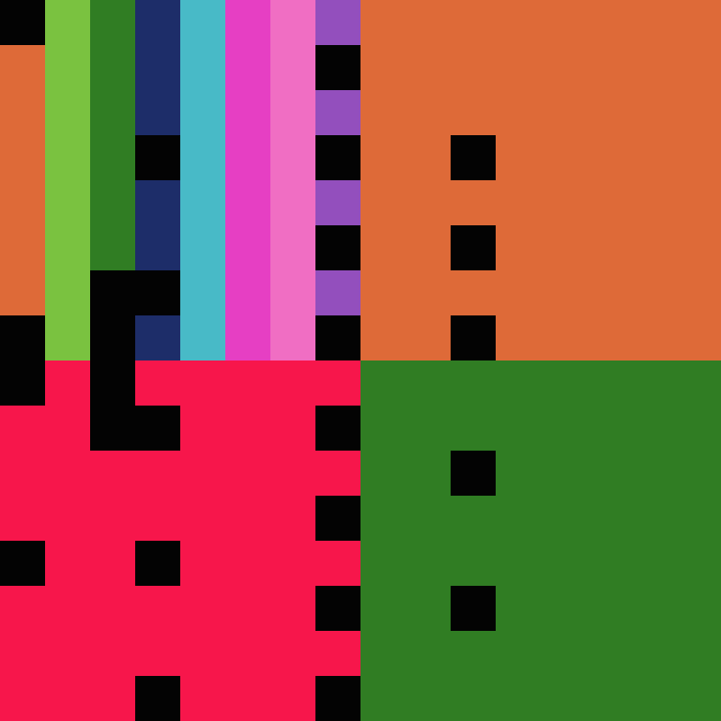 mINIMAL PIXEL ABSTRACT #15 static token preview