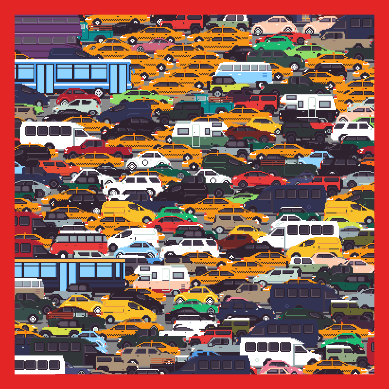 Traffic Jam #17 static token preview